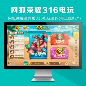 网狐荣耀源码版316电玩源码(带正版KEY)
